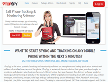 Tablet Screenshot of 1topspy.com